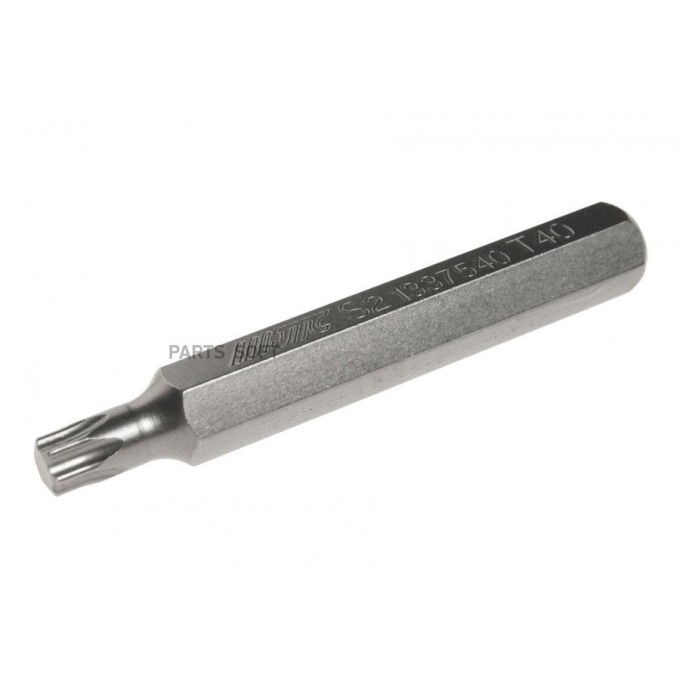 Бита TORX Т40 х 75 мм, шестигранник 10мм JTC1337540